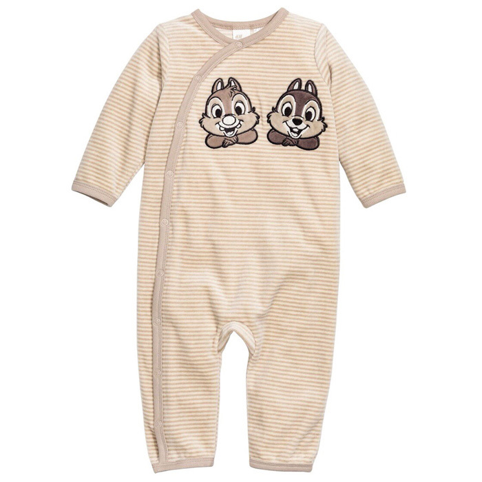 Bodysuit dài vải thun nỉ dày vừa hiệu GAP xịn cho bé màu xanh in hoa