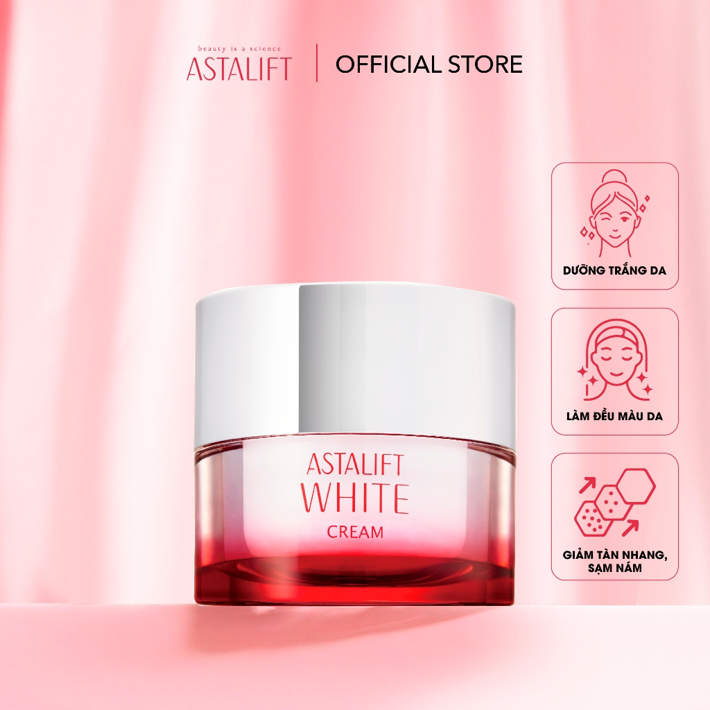 Kem Dưỡng Trắng Da Astalift White Cream 30g