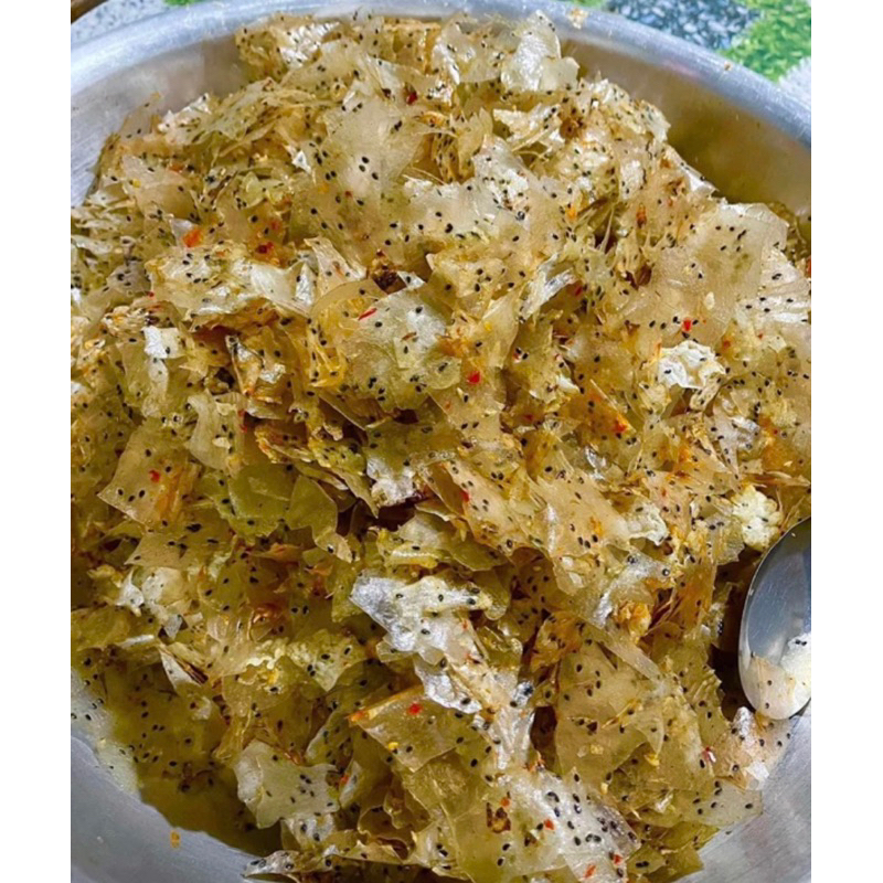 Bánh tráng mắm tỏi chiên giòn lẻ 1 bịch