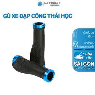 Cặp gù gắn tay nắm xe đạp Công Thái Học có đệm loại tốt