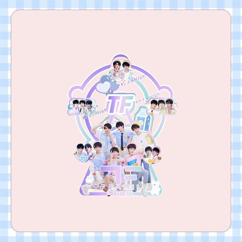 Sẵn TNT | Mô hình Standee Bánh xe đu quay Mô hình để bàn trang trí máy tính Thời Đại Thiếu Niên Đoàn