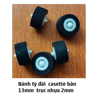 bánh tỳ cassette  13mm cá nhựa 2mm