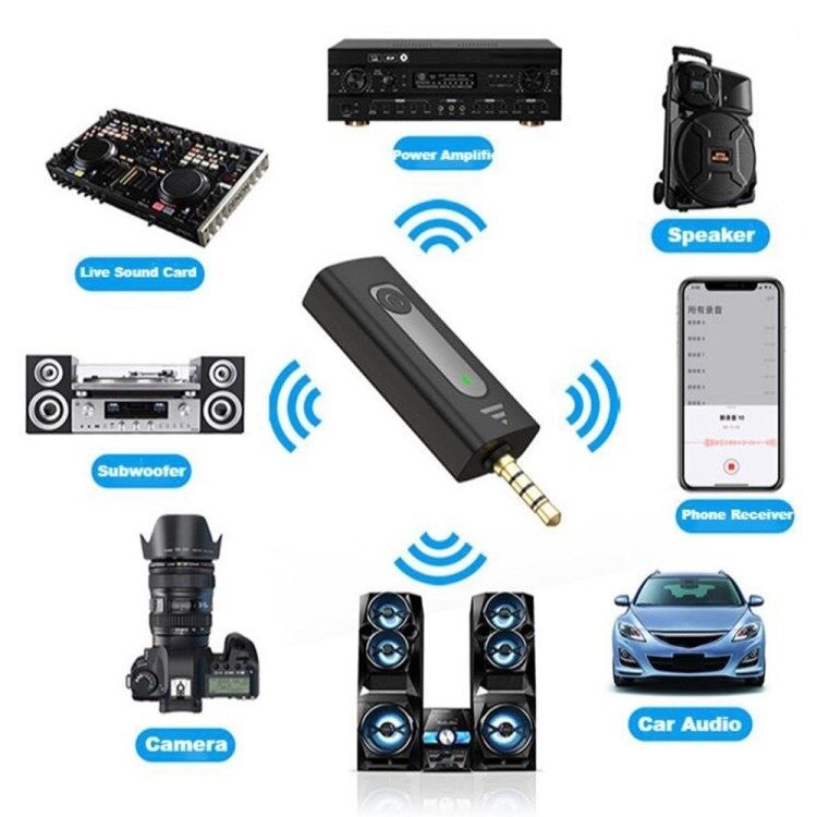 Bộ Micro Thu Âm Không Dây K9 (1 Mic, 2 Mic) Khử Tiếng Ồn Để Livestream Ghi Âm Quay Video (J.A OFFICIAL STORE)