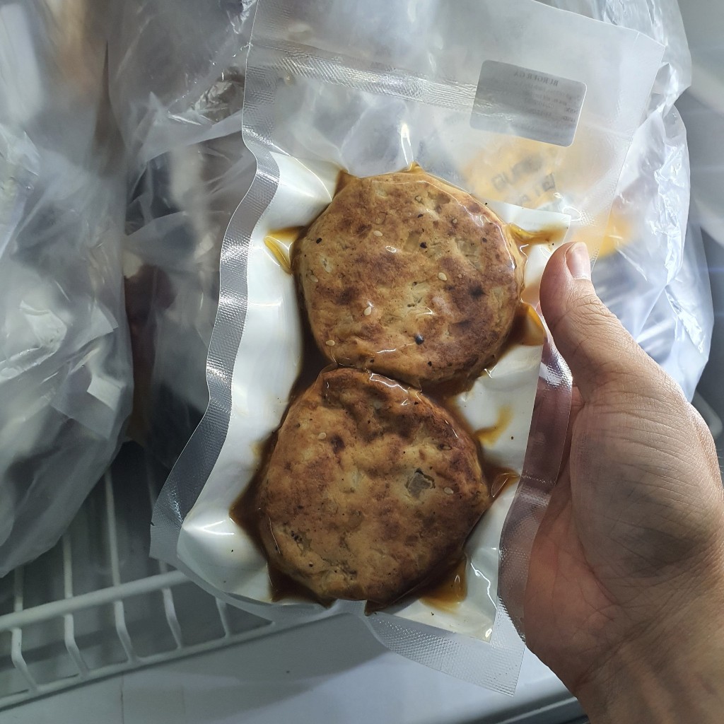 COMBO 10 GÓI BURGER Gà Teriyaki ăn liền Fitpack 150g
