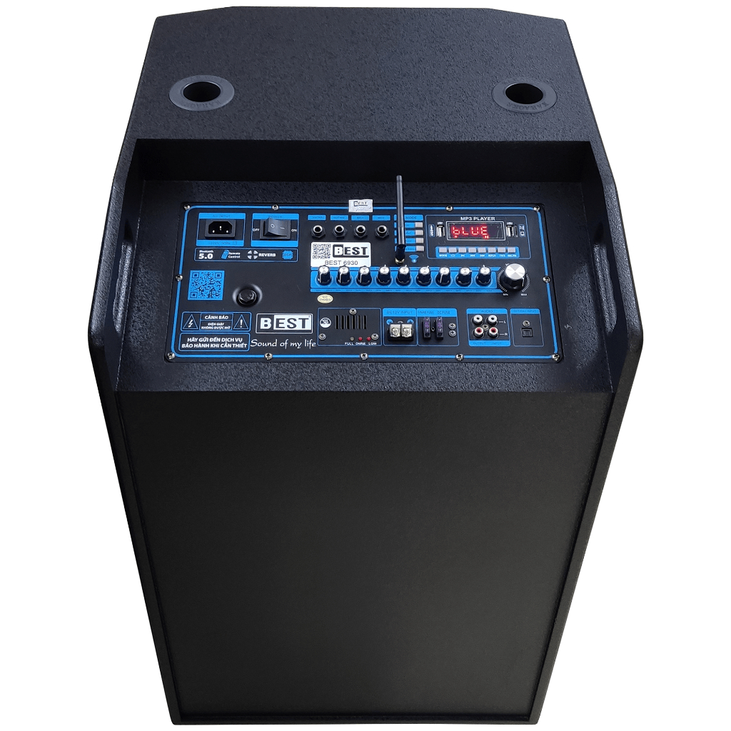 Loa kéo Best 6930 new 2023 | Bass 5 Tấc  Kèm 2 Micro