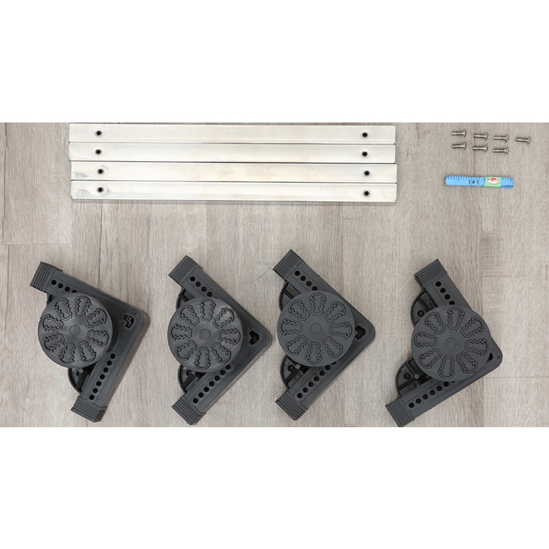 Kệ máy giặt, chân máy giặt, chân đế máy giặt, tủ lạnh bọc inox điều chỉnh kích thước bảo hành 12 tháng