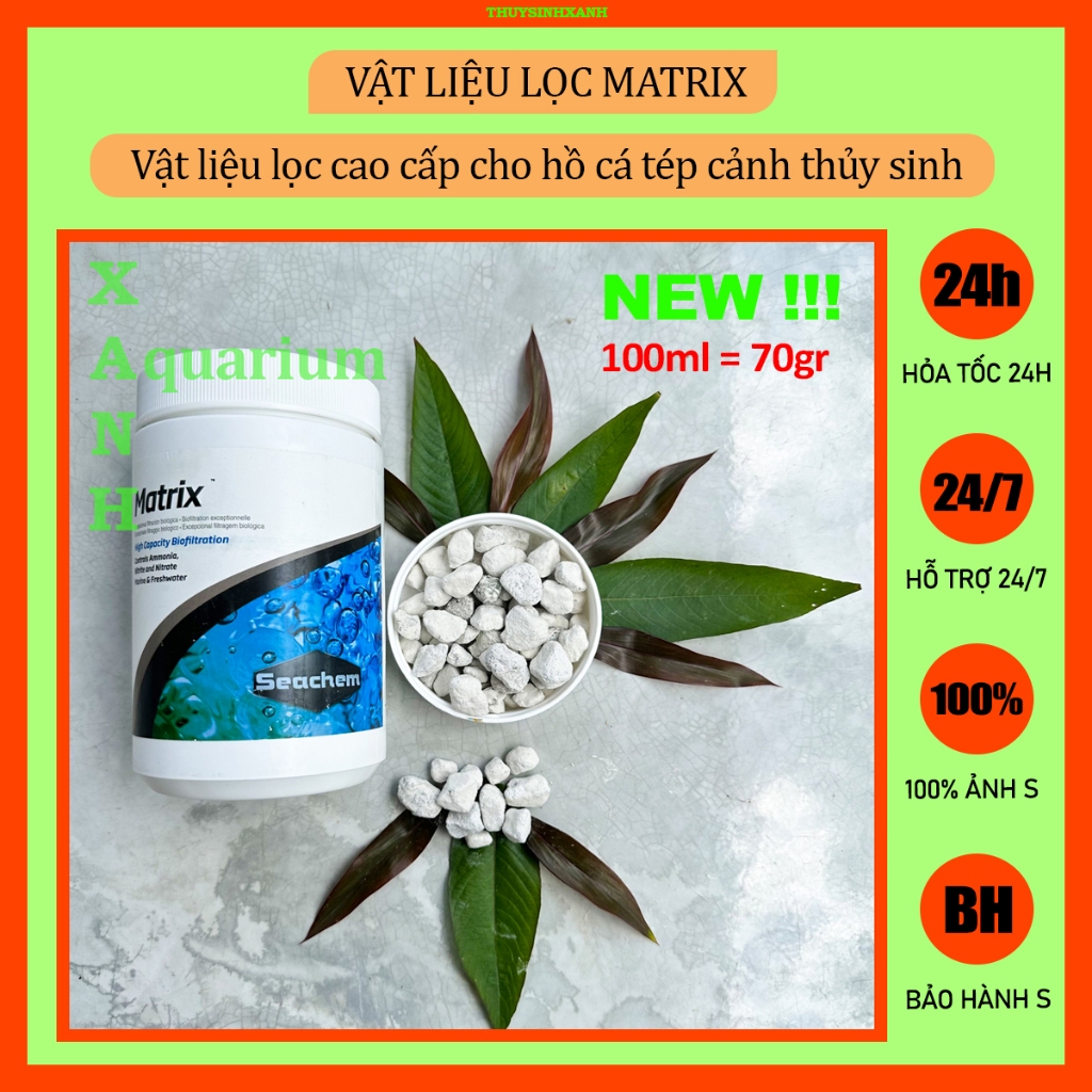 Vật liệu lọc nước cá cảnh thủy sinh Matrix