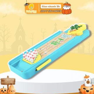 Ếch bắn bi bowling tương tác nhóm gia đình cho trẻ em bé trai bé gái đồ chơi trẻ em cho bé 3 4 5 6 7 8 tuổi Frog Bowling