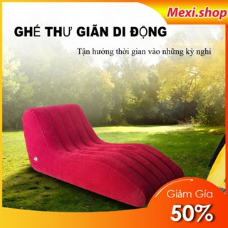 [ Bộ Sản Phẩm ] Ghế tình yêu 2 người sử dụng trong nhà nghỉ,Nệm hơi thư giãn,Ghế Lười bơm hơi tựa lưng cho người già