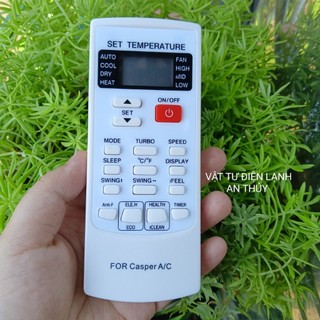 Điều khiển điều hòa caper nút nguồn đỏ - remote máy lạnh casper - điều khiển máy lạnh casper