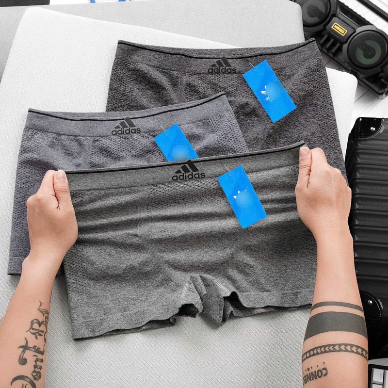 Combo 3 quần sịp nam boxer cao cấp, siêu thấm hút mồ hôi, chất vải cotton hịn