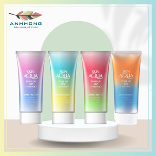 Kem chống nắng kiềm dầu nâng tông Skin Aqua