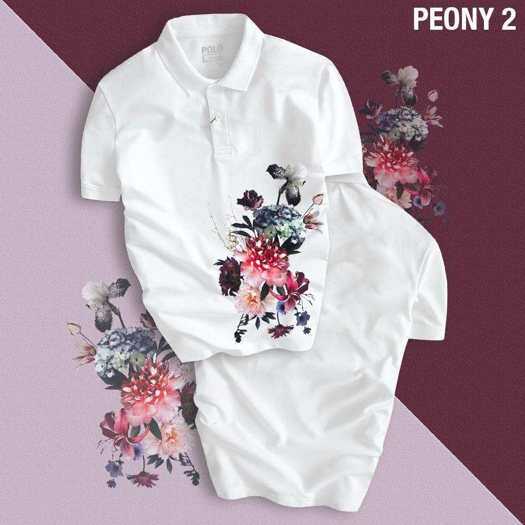Áo Thun Polo Nam PEONY hình siêu nét, thiết kế trẻ trung, chuẩn form, thanh lịch