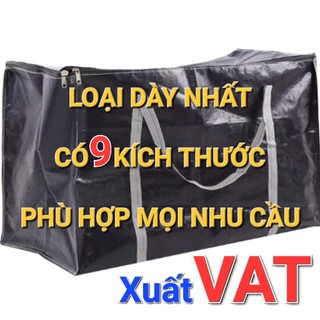 Túi bạt, túi dứa có dây kéo đựng đồ - màu Xanh Rêu
