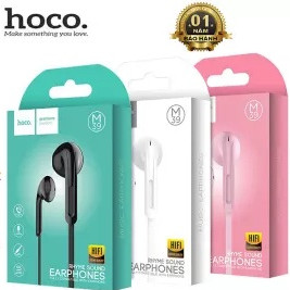 ⚡mới⚡tai nghe âm thanh hay hoco m39 m55 nhét tai dây có mic jack tròn 3.5mm cho tất cả điện thoại, máy tính tảng ...