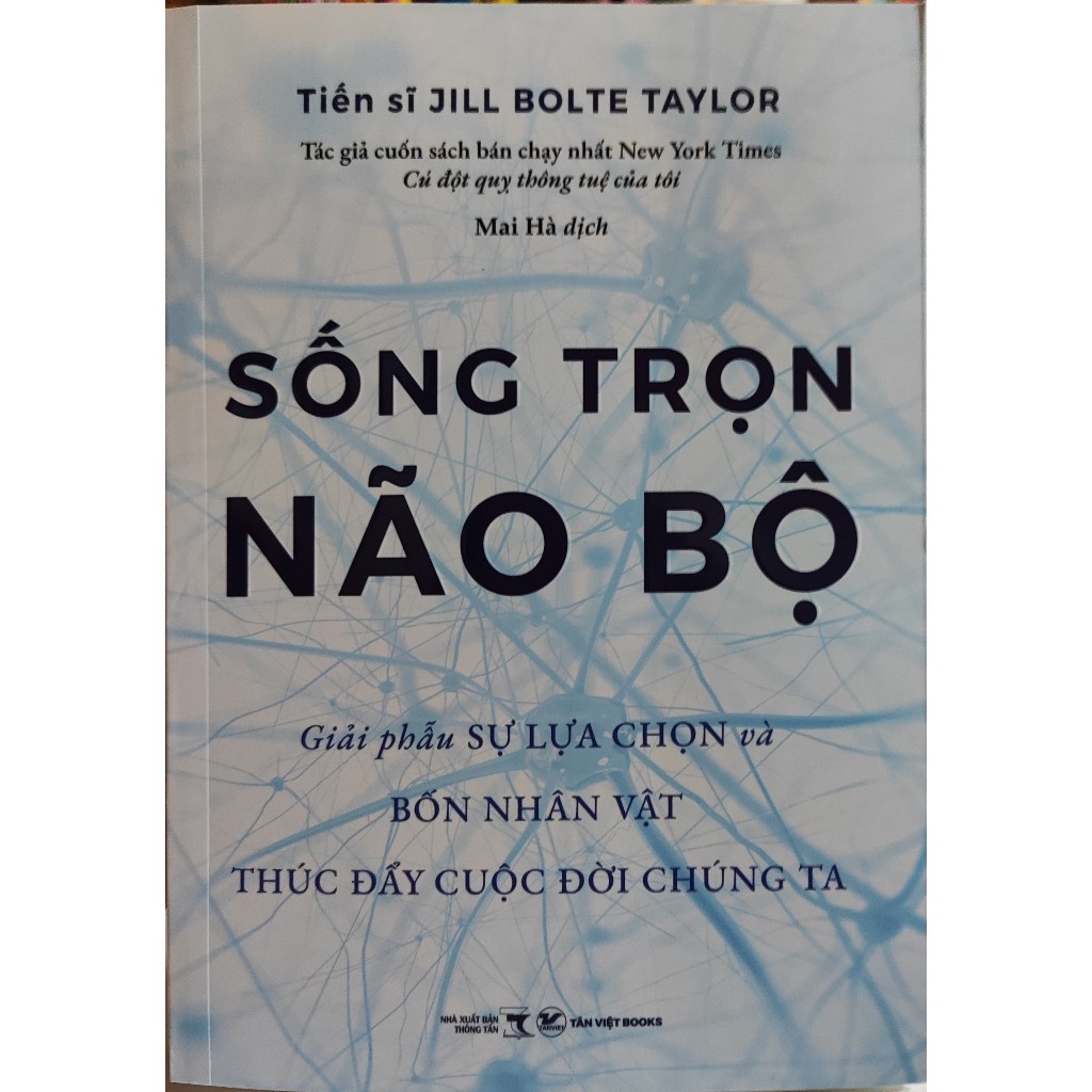 Sách - Sống trọn não bộ - Giải phẫu sự lựa chọn và bốn nhân vật thúc đẩy cuộc đời chúng ta.