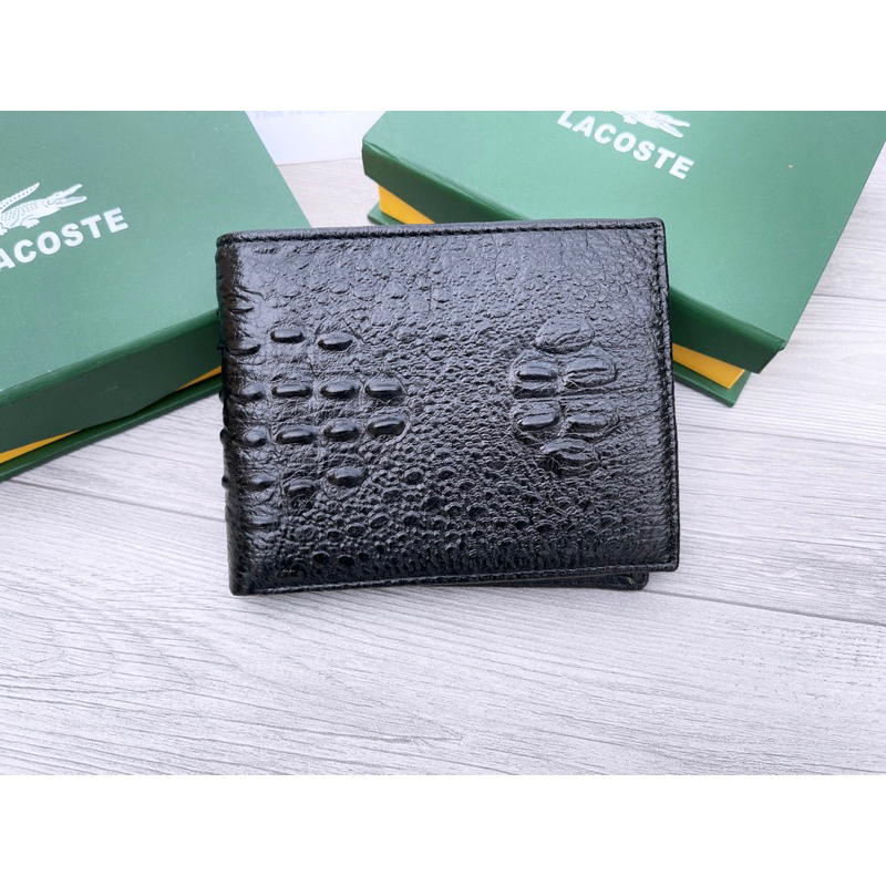 Bóp/ Ví Nam Da Thật 100% Dáng Ngang Full Hộp Làm Quà Tặng Cao Cấp