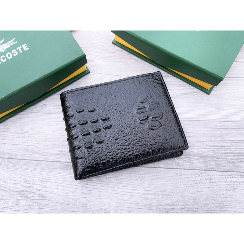 Bóp/ Ví Nam Da Thật 100% Dáng Ngang Full Hộp Làm Quà Tặng Cao Cấp