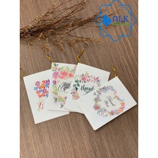 Thiệp giấy chúc mừng, cảm ơn, biết ơn 6.5x9.5cm