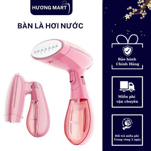 BÀN LÀ GẬP HƠI NƯỚC MẪU MỚI MÀU HỒNG CỰC SỊN TIỆN LỢI - GIA DỤNG HƯƠNG MART