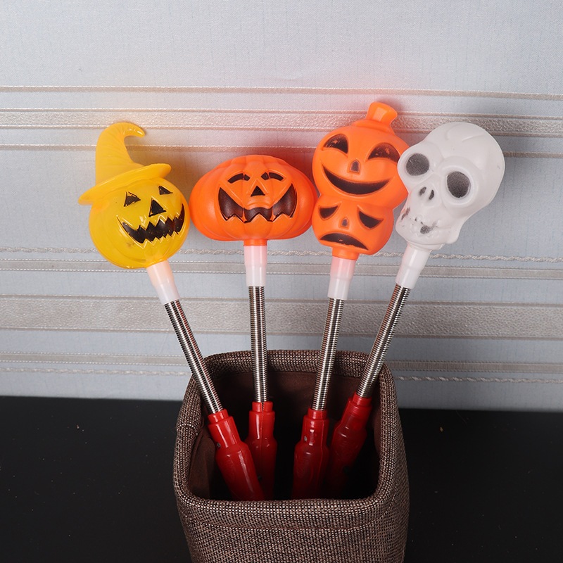 Gậy bí ngô haloween,đồ chơi bí ngô có đèn nhấp nháy 3 chế độ sáng cho bé