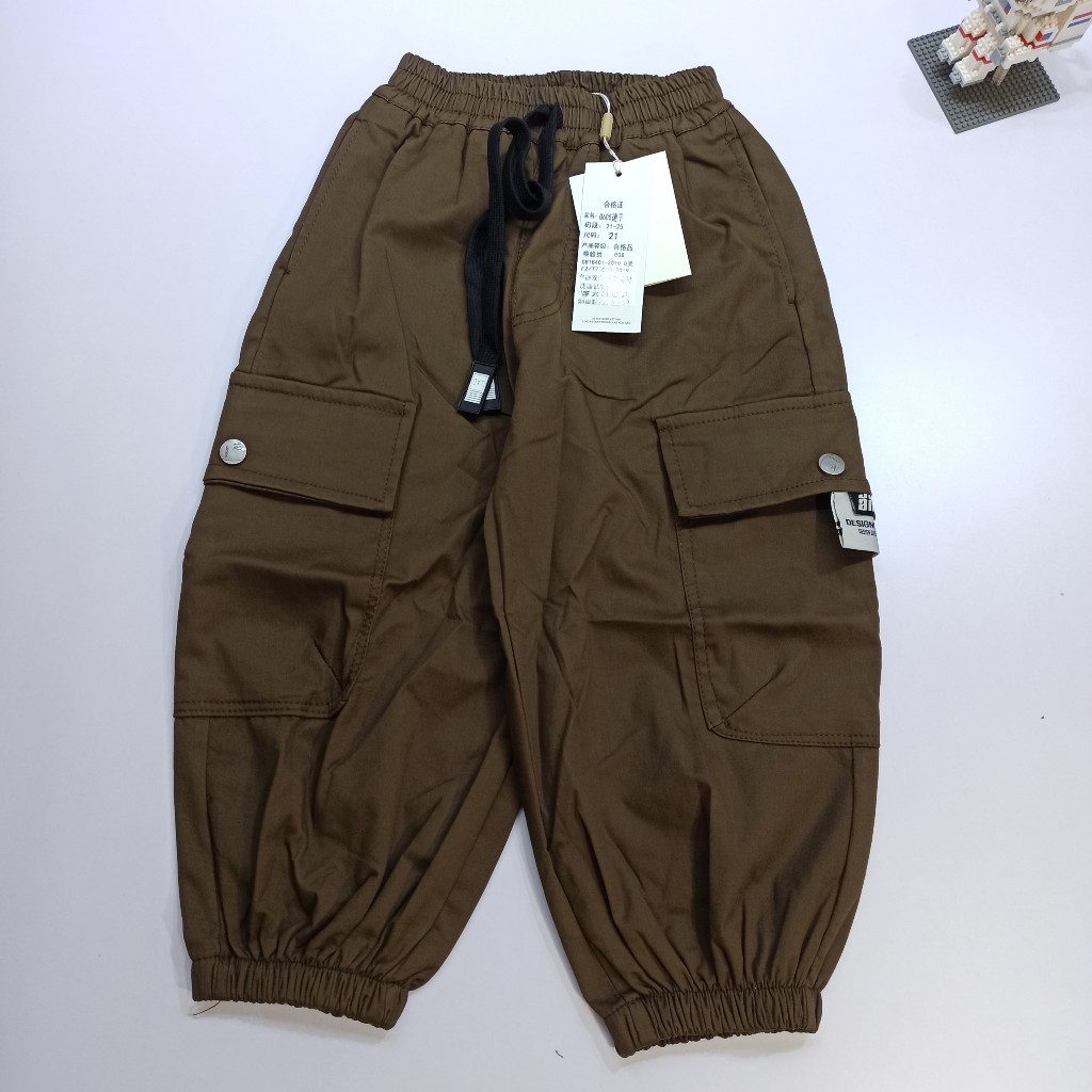 Quần kaki cho bé trai bé gái dáng boom hàng Quảng Châu shop Sukun Quần thô dáng jogger cho bé Kunkid