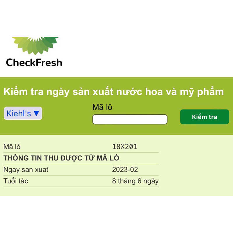 1 gói 3ml kem dưỡng ẩm Kiehl’s ultra facial cream phục hồi tái tạo da giúp da căng bóng đều màu 3ml