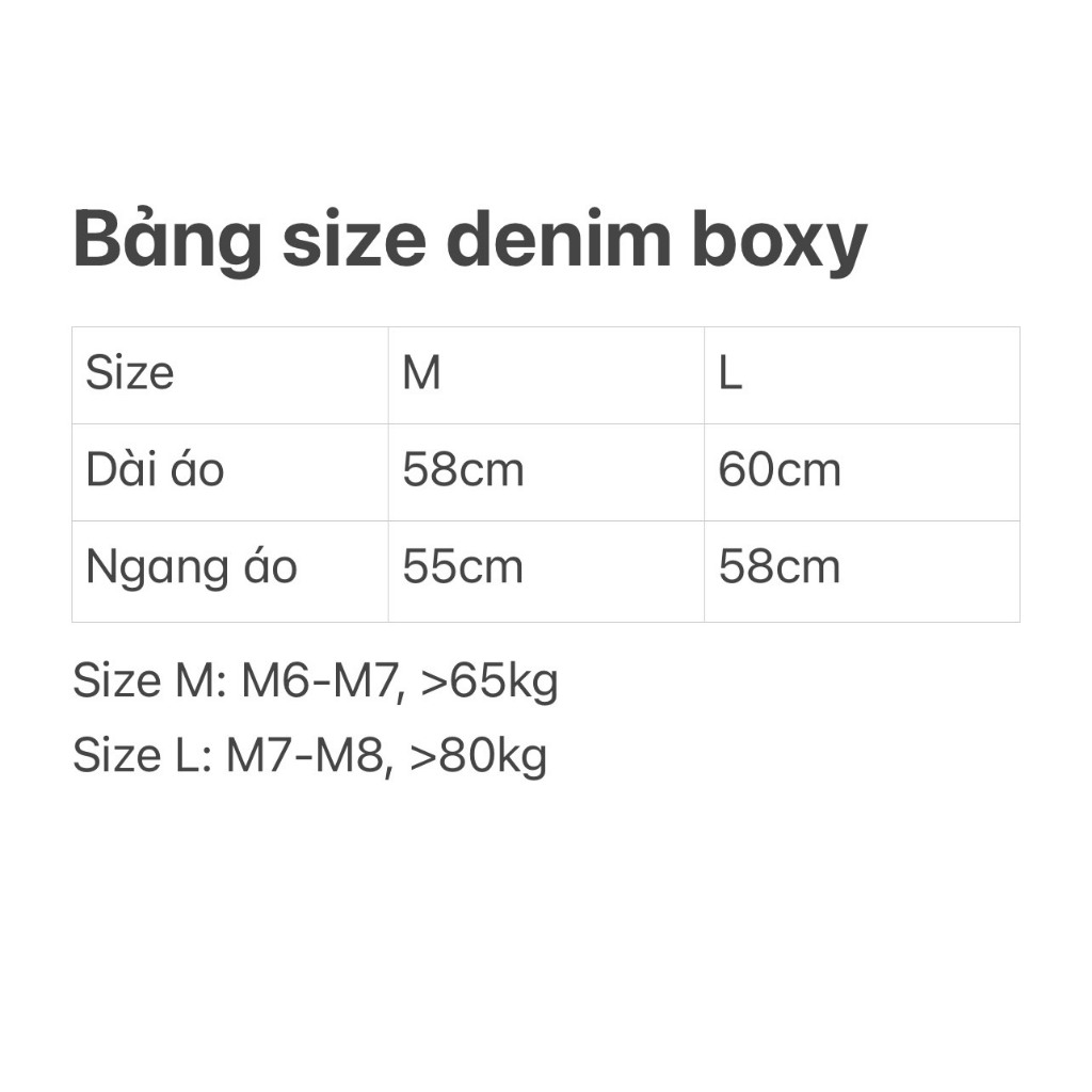 Áo Khoác Jean Denim Wash Boxy Tiệm Nhà SƠN