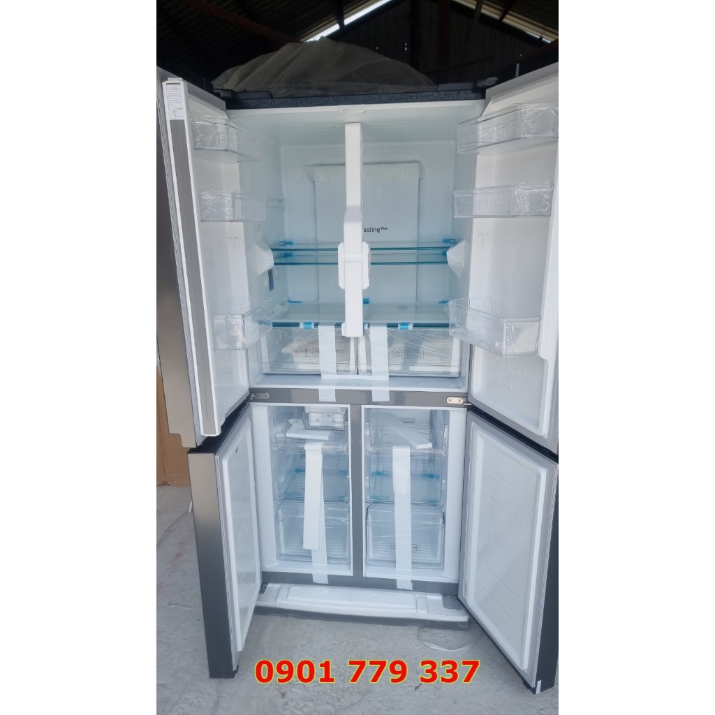 Tủ lạnh Samsung Inverter 488 lít Multi Door RF48A4000B4/SV
