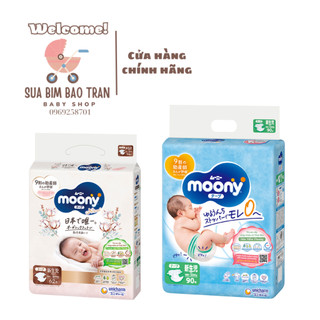 Bỉm /Tã dán quần Moony Cộng miếng/ Natural / Tiêu chuẩn /Hè Nhật đủ size