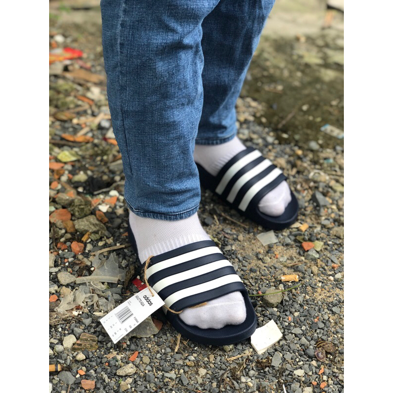 DÉP ĐÚC ADIDAS 3 SỌC THỂ THAO NAM HÀNG CHUẨN
