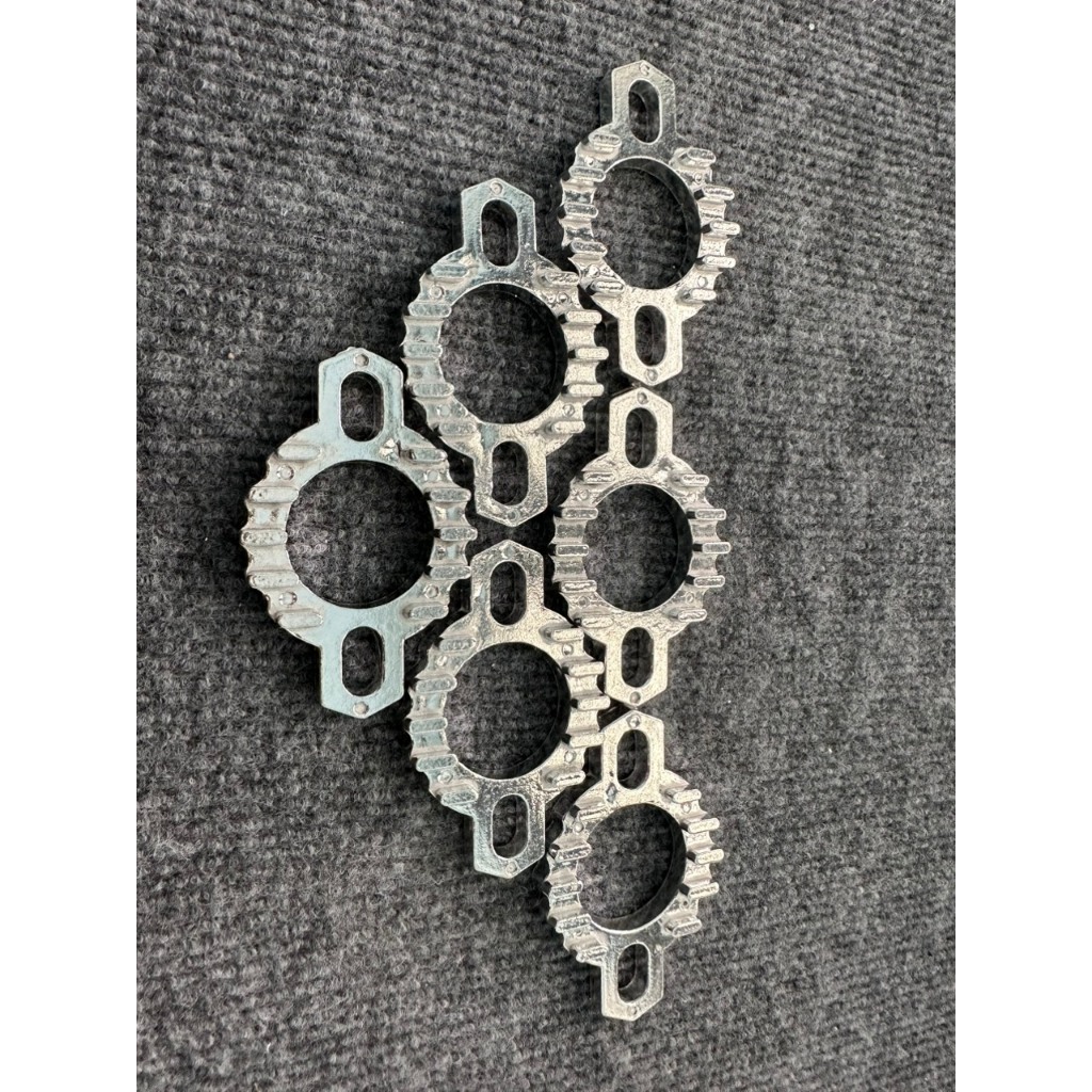 Tai Pô  Nhôm Kiểu - Bóng Dày 6ly. Size 27mm-32mm