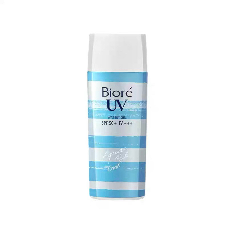 Gel Chống Nắng Dưỡng Ẩm Mát Lạnh Bioré UV Aqua Rich Watery Cool SPF50+/PA++++ 90ml Bản Nội Địa Trung