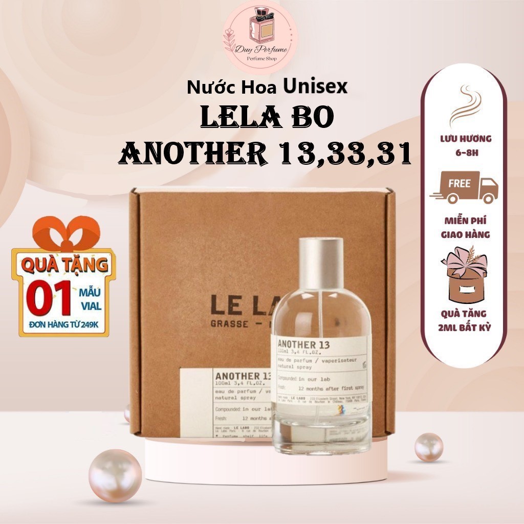 Nước Hoa Nam Nữ Unisex Le Labo Another 13 Santal 33 Rose 31 EDP 100ml, Lelabo 13 33 Hương gỗ cổ điển thanh lịch lãm