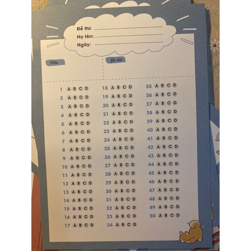 Pass phiếu tô trách nghiệm