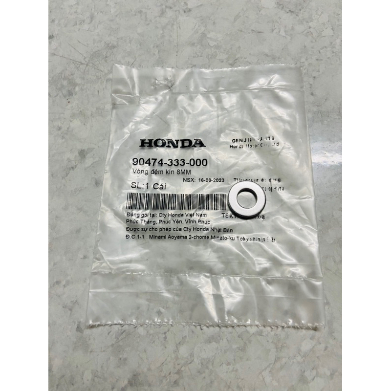 Ốc xã nhớt láp + long đền ab air blade 110 click 110 lead 110 scr 110 scoopy vision vs beat genio