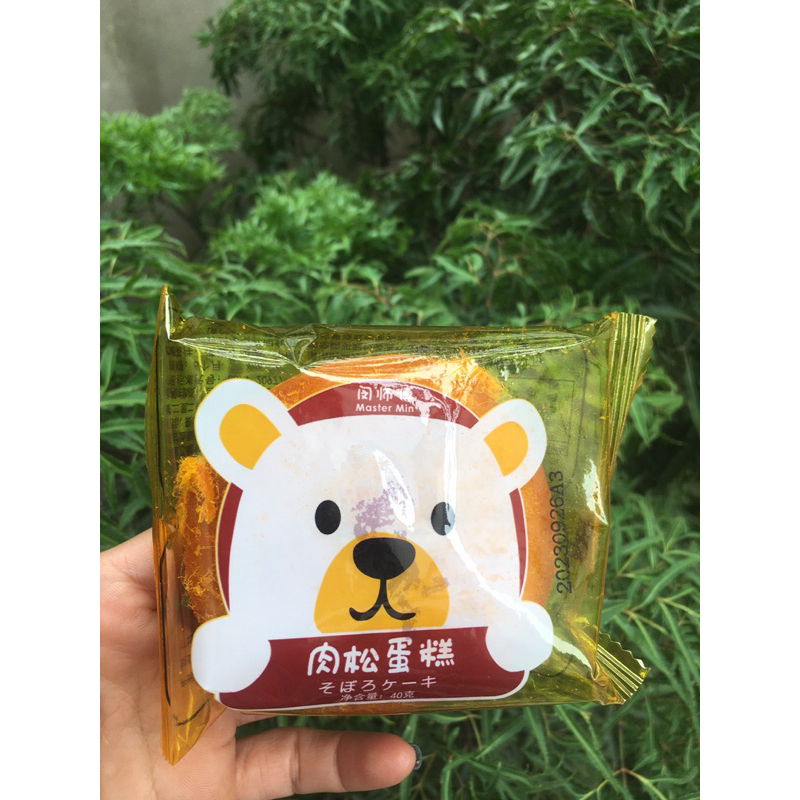 Bánh gấu phủ ruốc thơm ngon