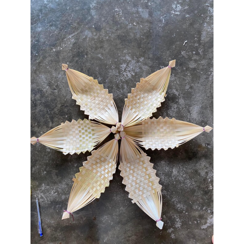Thuyền tre,thuyền nan 2 cạnh decor, trang trí tiệc,handmade,…