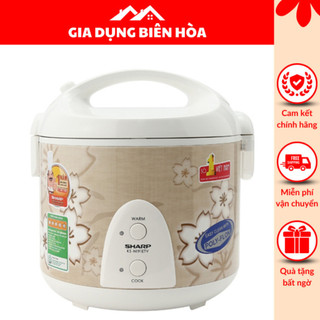 Nồi cơm điện sharp 1.8 lít ks-n191etv - hàng chính hãng bảo hành 12 tháng