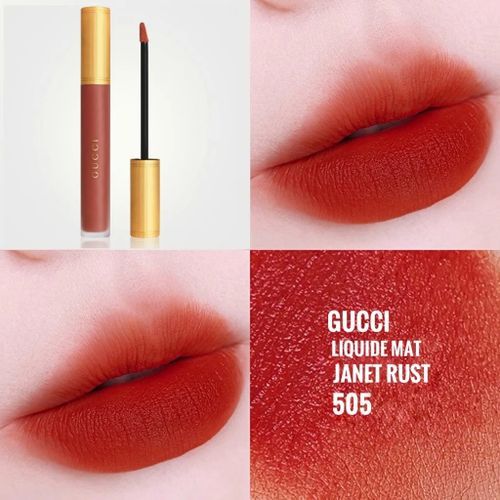 Son kem lì Gucci 505 203,Son lì thỏi Gucci 505 208 500 509 305 308 Chính Hãng - Xóm Thơm
