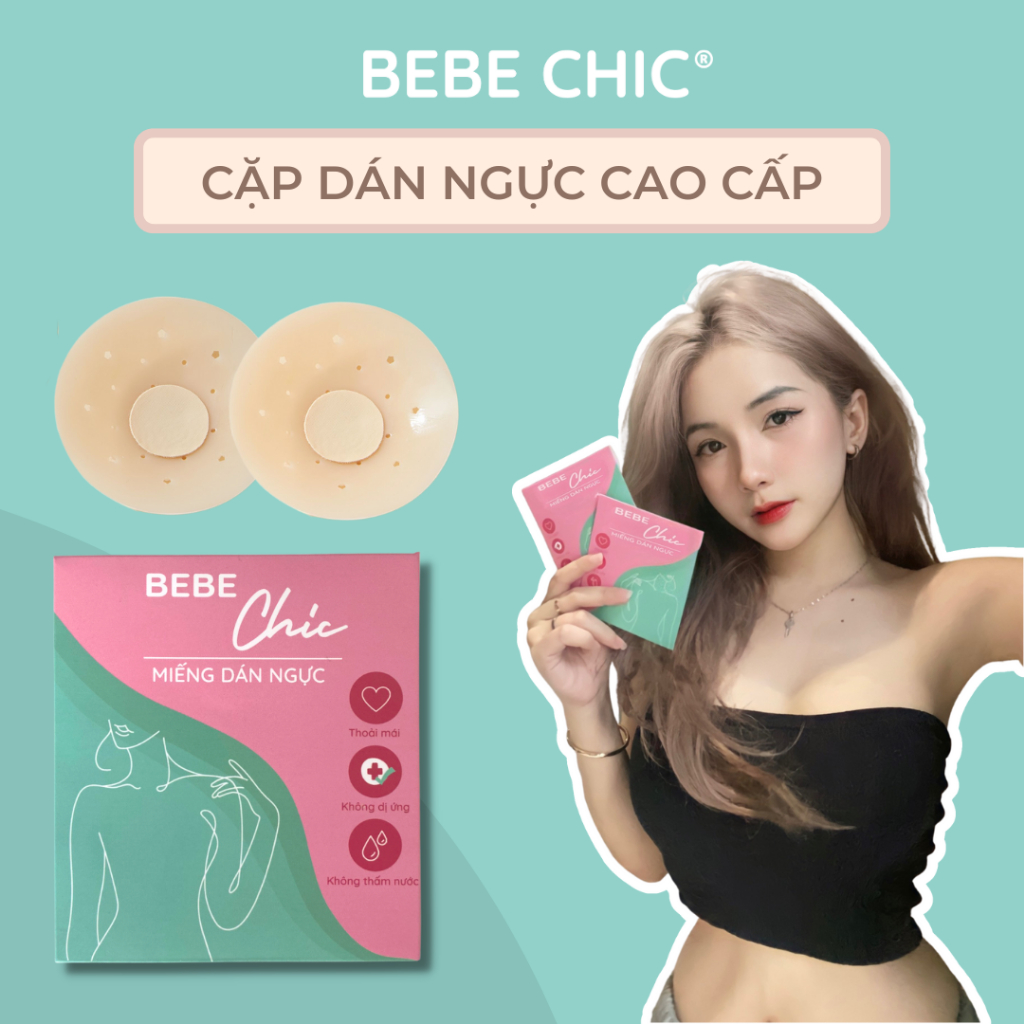 Miếng Dán Ngực Tàng Hình Chống Đọng Mồ Hôi AD006 BEBECHIC