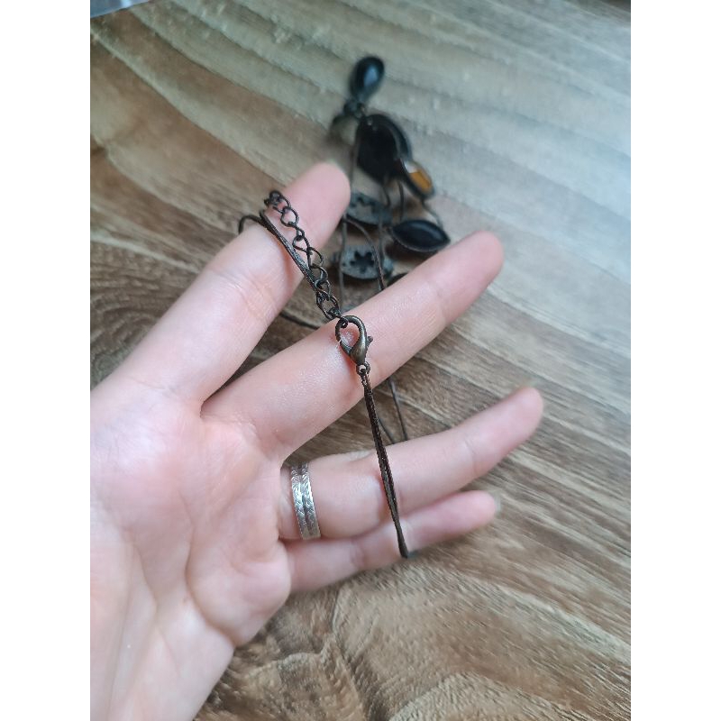 Dây chuyền đồng đen 2hand không đẹp nửa thì thoiiii
