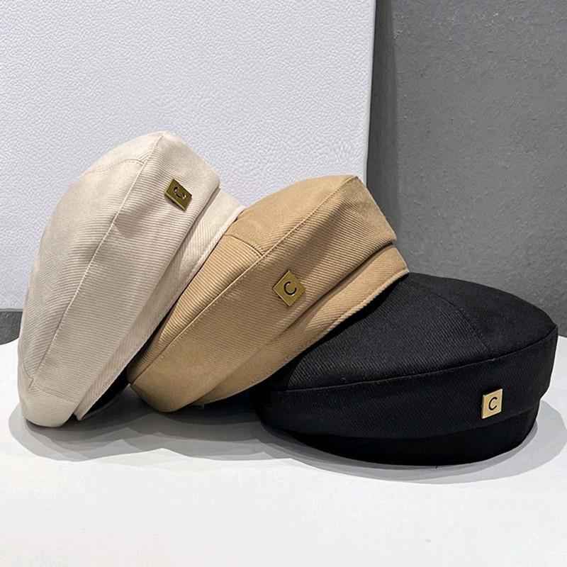 Mũ Beret Mũ Nồi Chữ C Phong Cách Retro Thời Trang Mùa Thu Đông