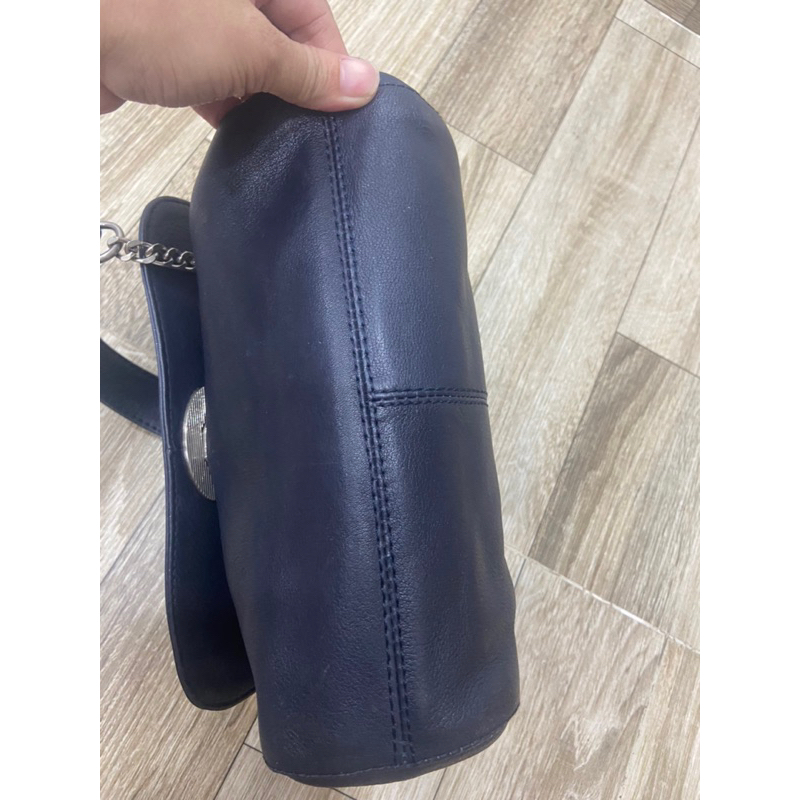 Túi si da thật dáng Coach