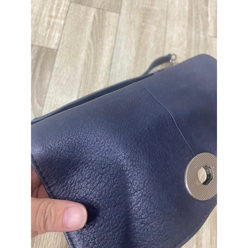 Túi si da thật dáng Coach