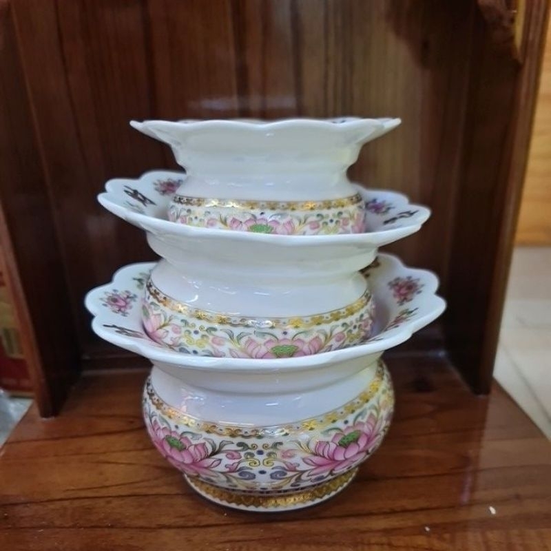 Lư hương sen hồng