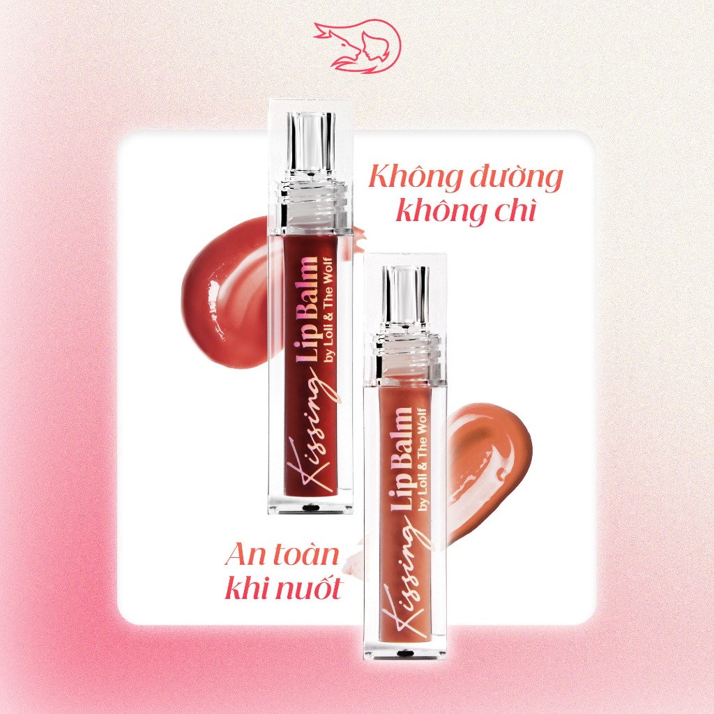 Son Dưỡng Hôn Kissing Lip Balm Loli & The Wolf Mềm Môi Hương Kẹo Ngọt 5ml