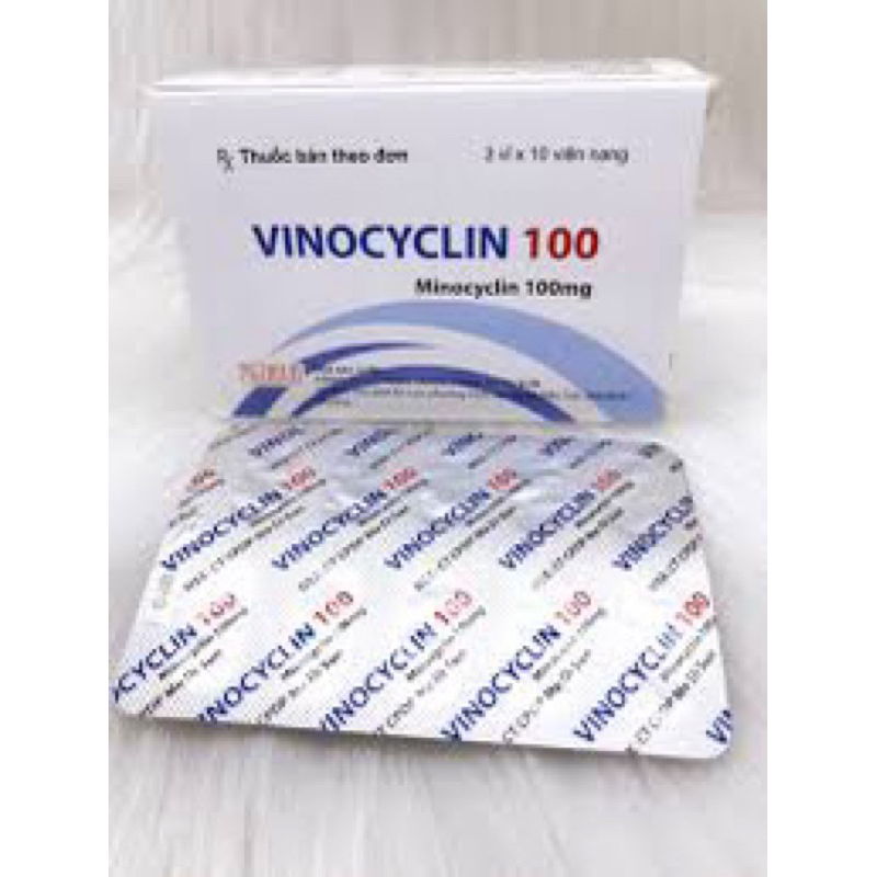 Vinocyclin 50 và 100 - Giảm tình trạng mụn trứng cá