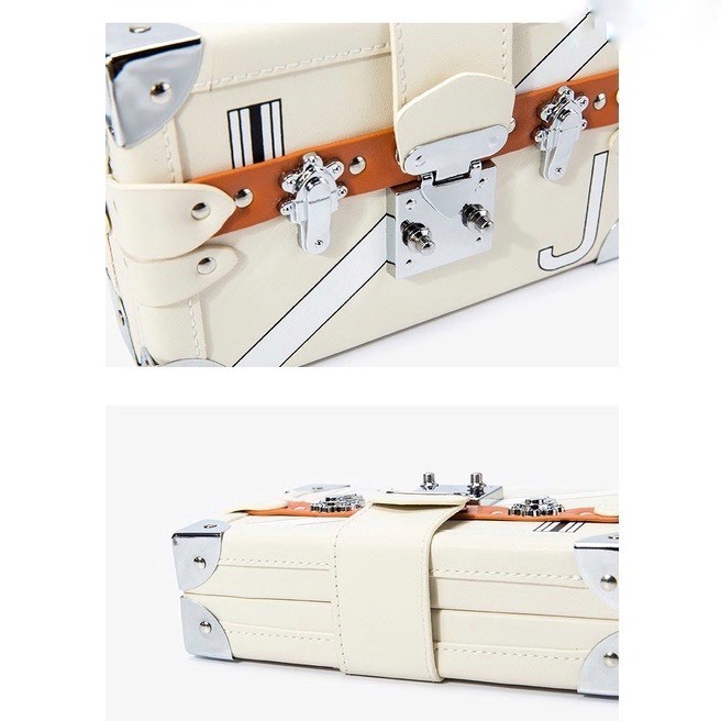 Túi hộp đeo chéo nam nữ Chữ J cao cấp V21 - LIKA SHOP