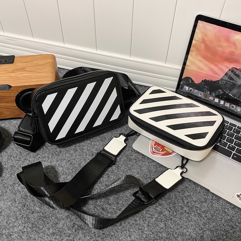 Túi Hộp đeo chéo nam nữ off.W V25 - LIKA SHOP